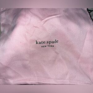 Kate Spade NWOT Blush Pink Fabric Dust Bag